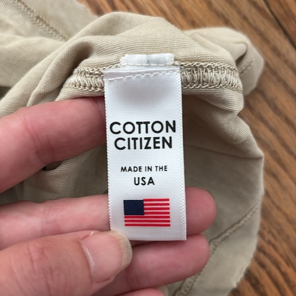 Cotton Citizen Classic Crew Neck Vintage Cashew Men's Size XL M NWT unisex - Picture 7 of 10